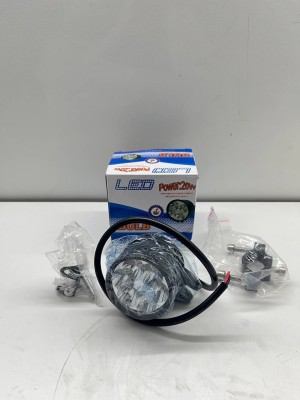 Фара 6LED, 20Вт, 12-80 Вольт