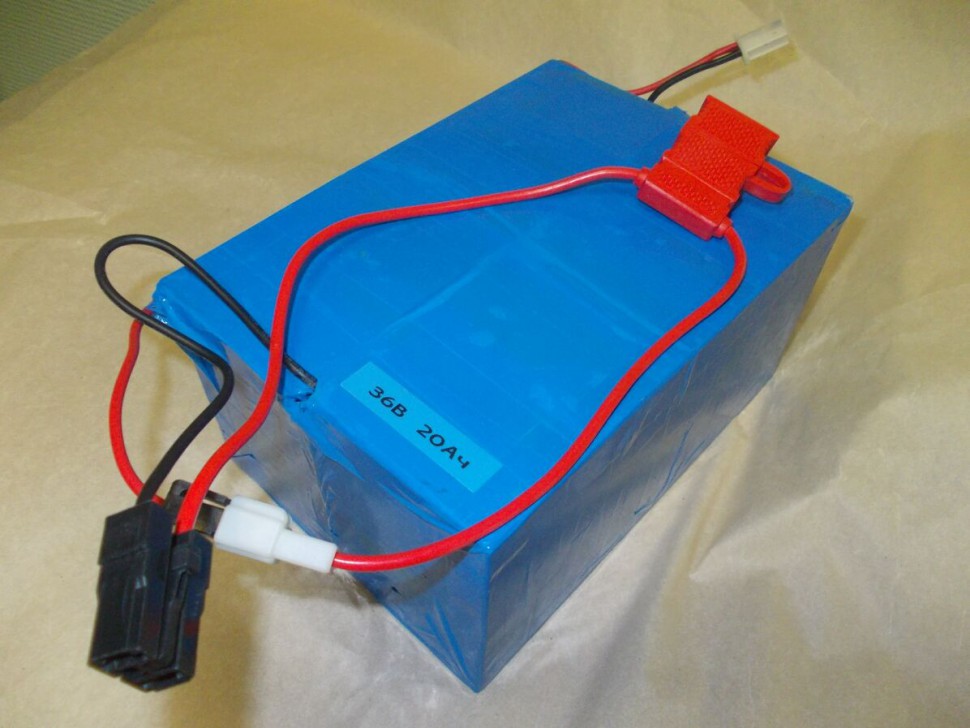 Аккумулятор Li-ion 20Ач 36 Вольт -Электротранспорт - electrohod.com