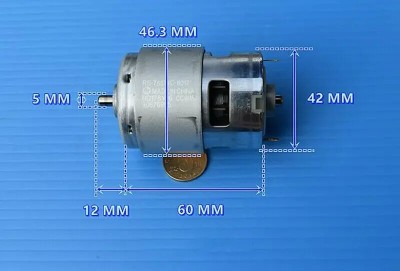 Двигатель 12(18) Вольт коллекторный MABUCHI RS-755WC-8514